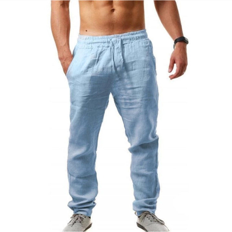 Erick - Linen Trousers Men