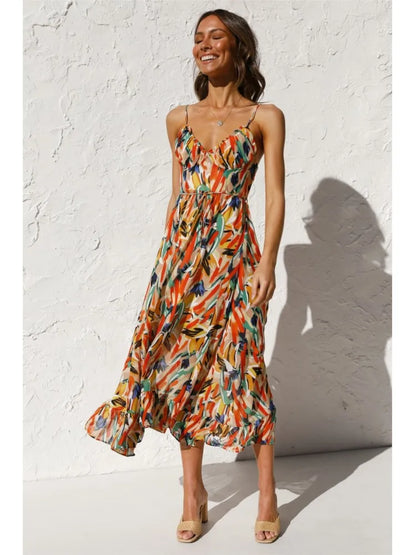 Hardy - Colourful midi dress