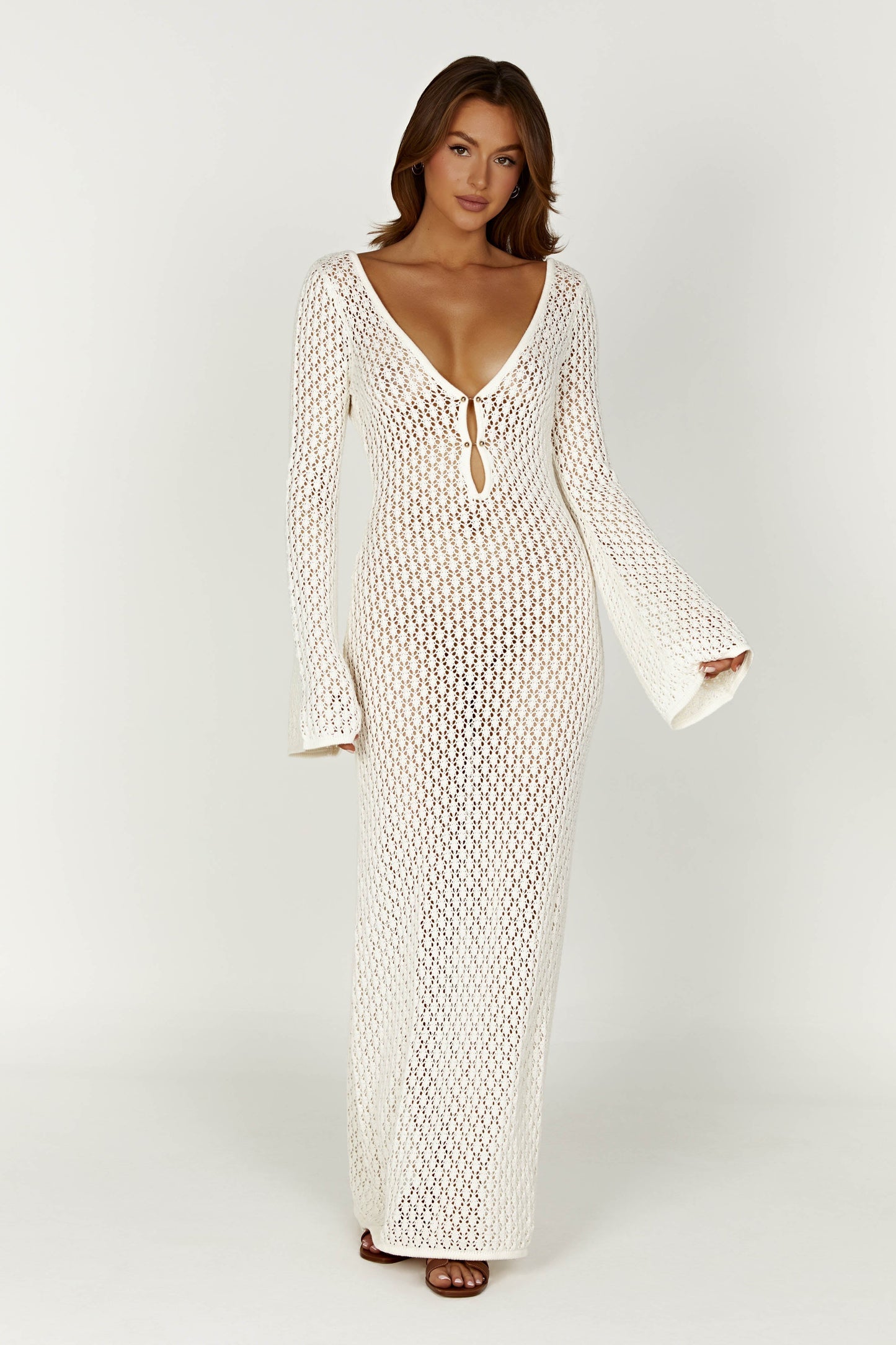 Jaycie™ - Sophisticated White Dress