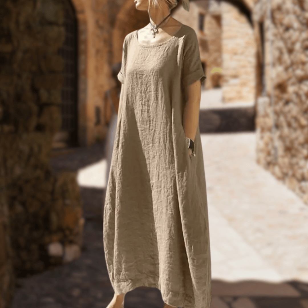 Charlot - Soft and comfortable long casual dress