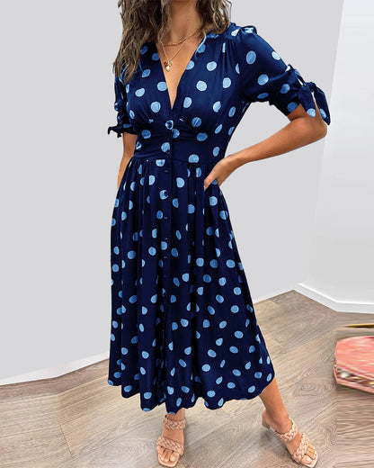 Cecelia - polka dot dress