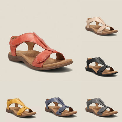 Kahlia - Comfortable orthopaedic leather sandals