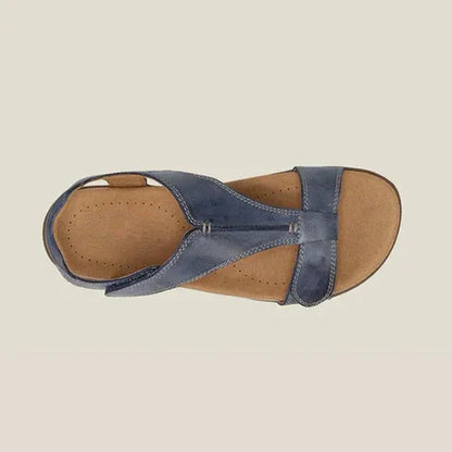 Kahlia - Comfortable orthopaedic leather sandals