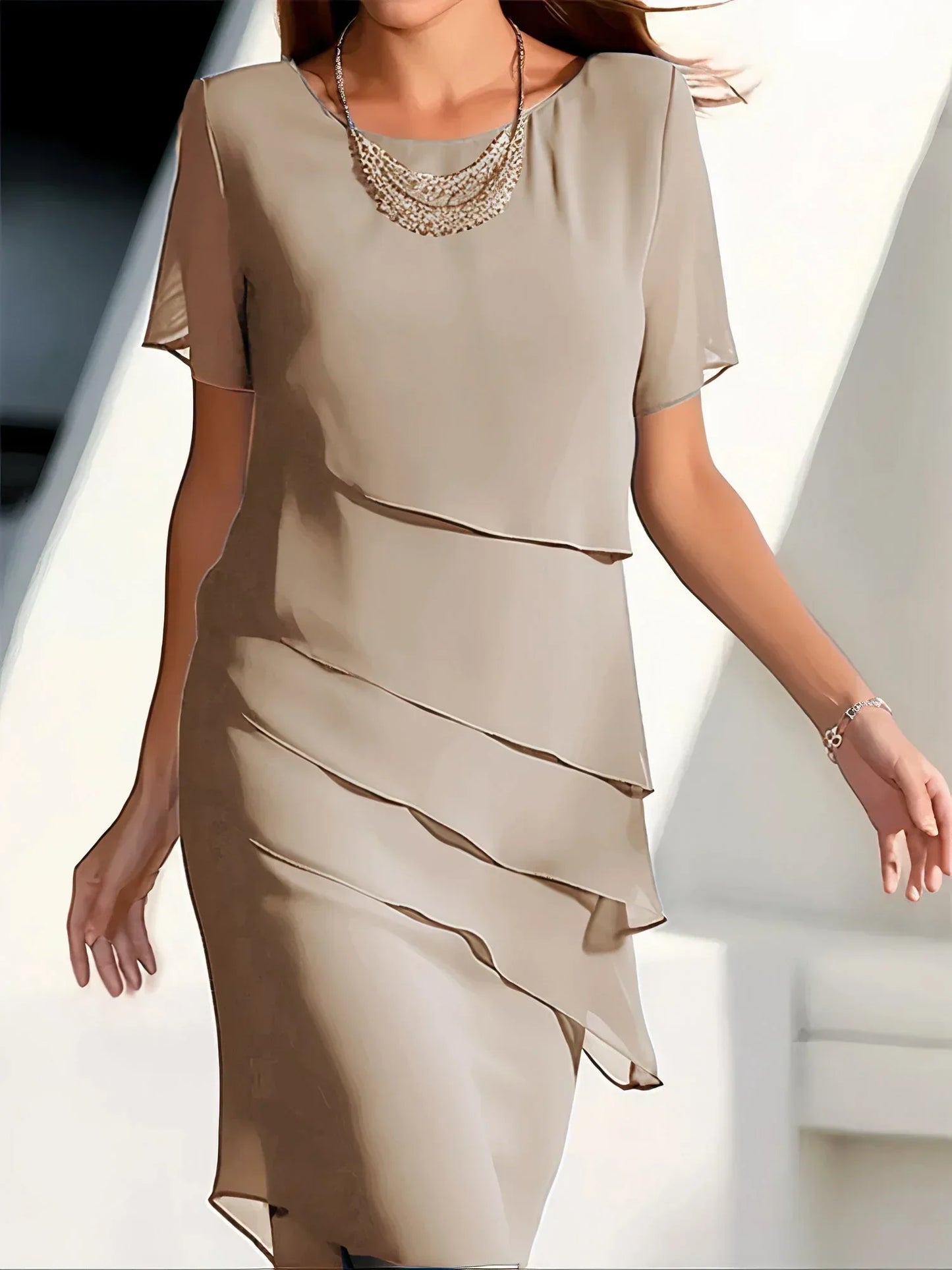 Harleigh - Elegant Layerd Dress