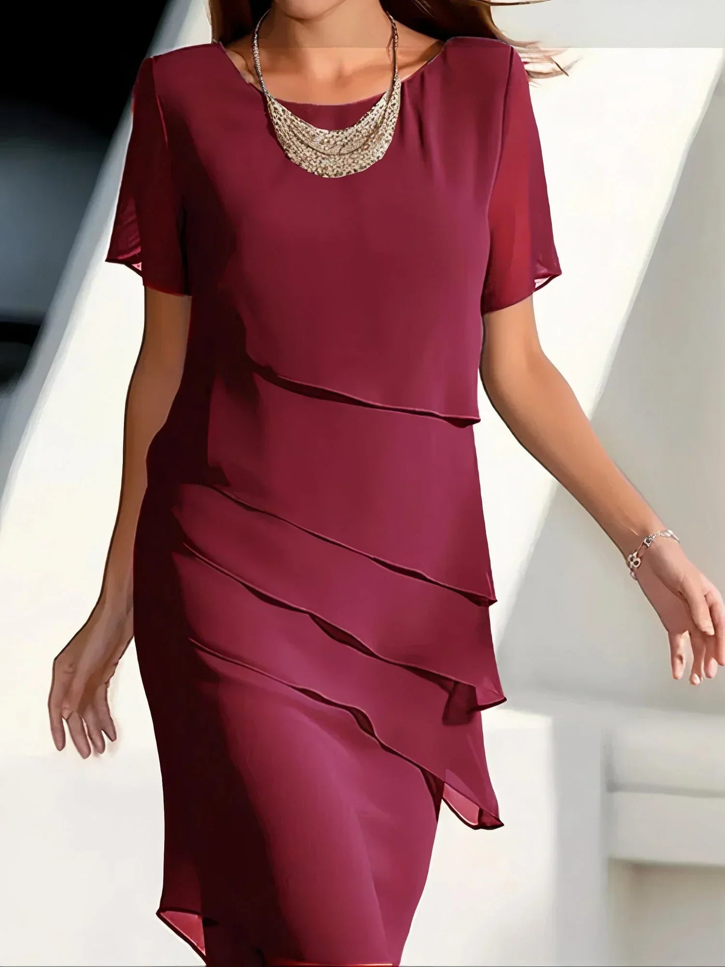 Harleigh - Elegant Layerd Dress