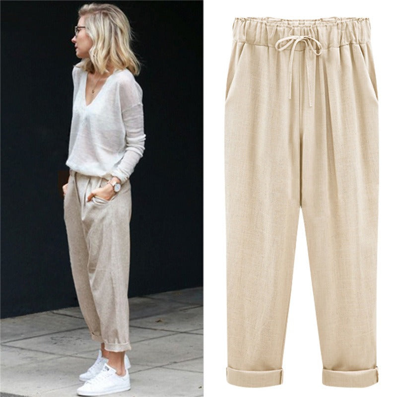 Zoey - Summer trousers women