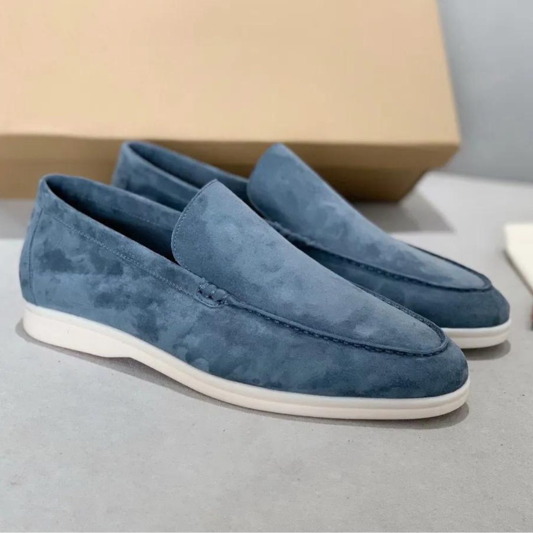 Brandon - Yacht Suede loafers