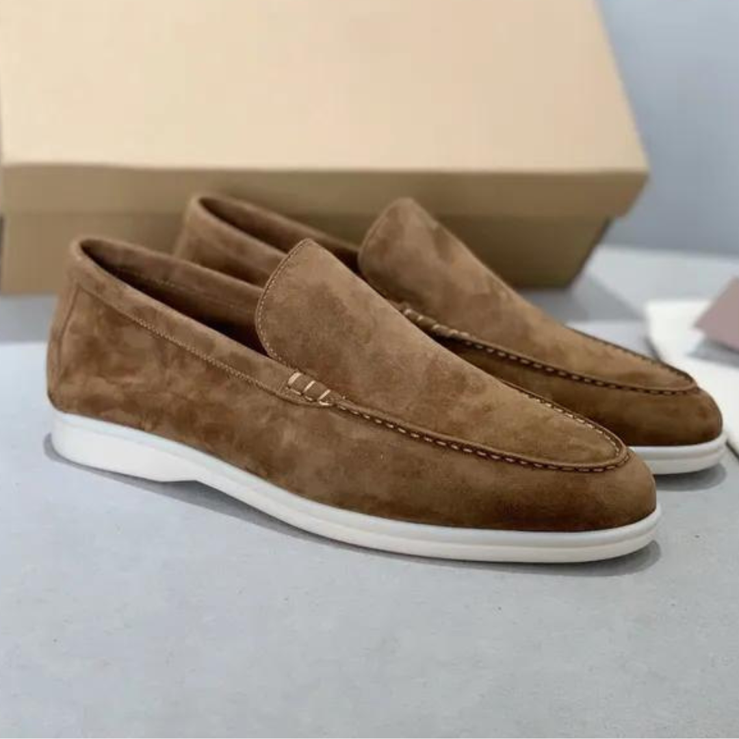 Brandon - Yacht Suede loafers