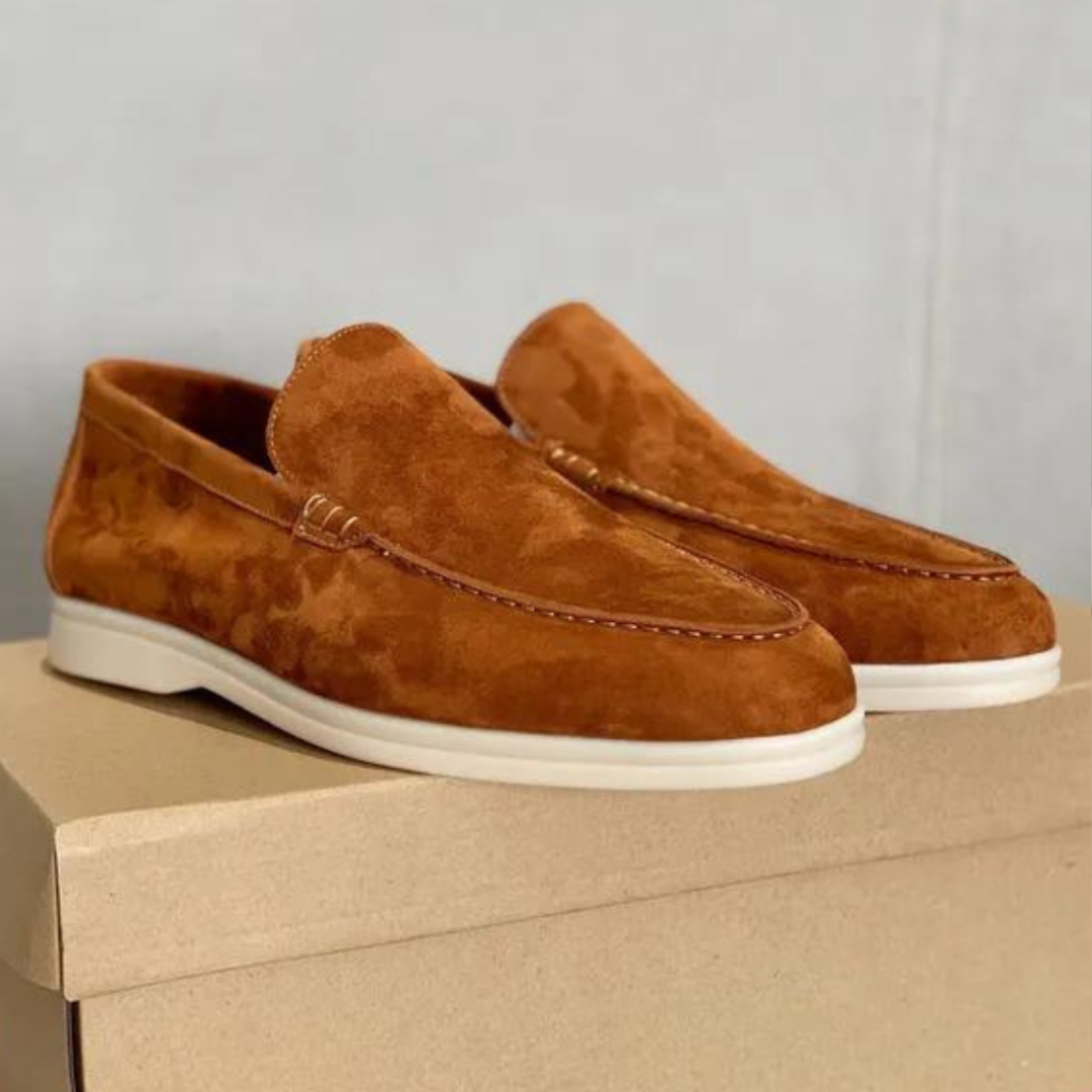 Brandon - Yacht Suede loafers