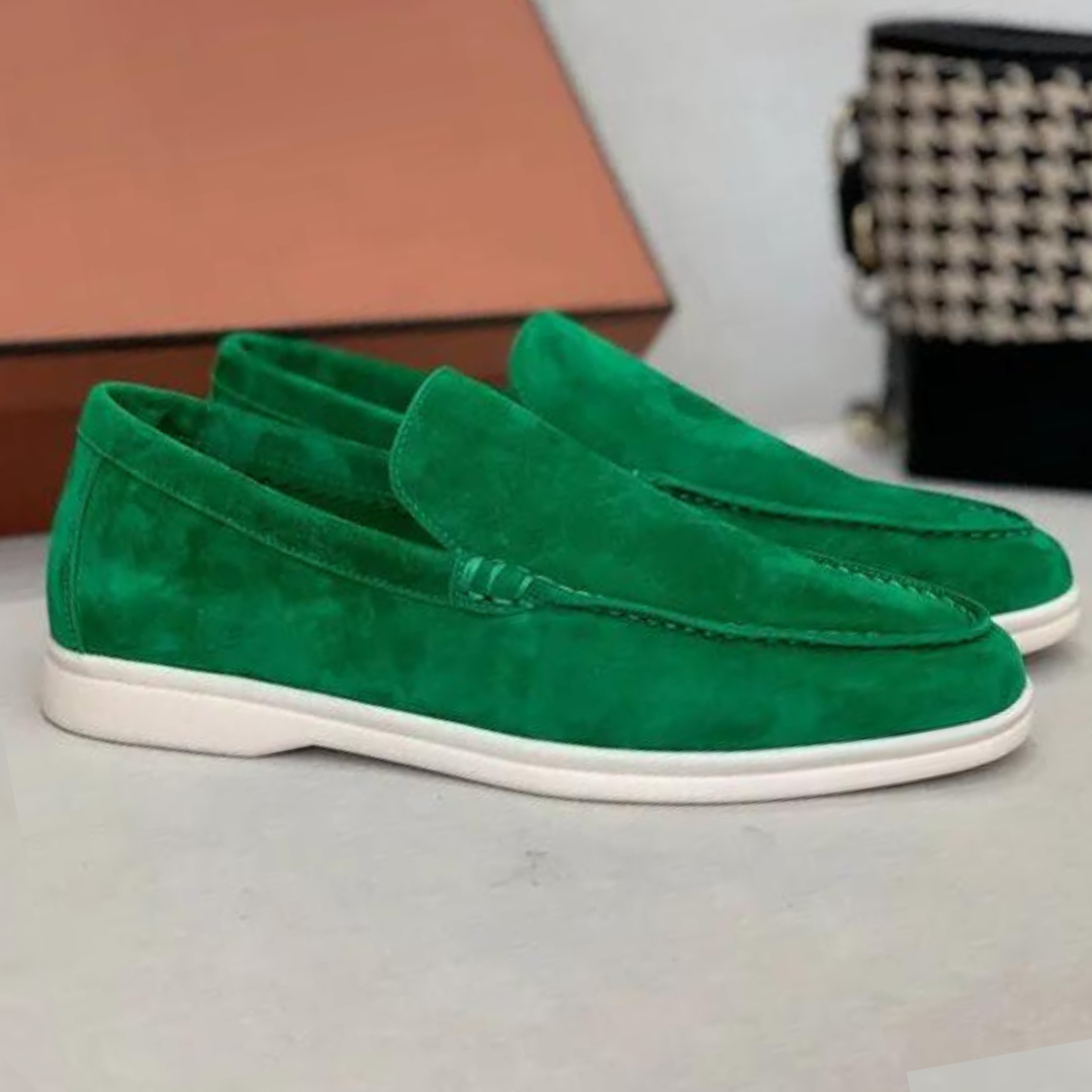 Brandon - Yacht Suede loafers