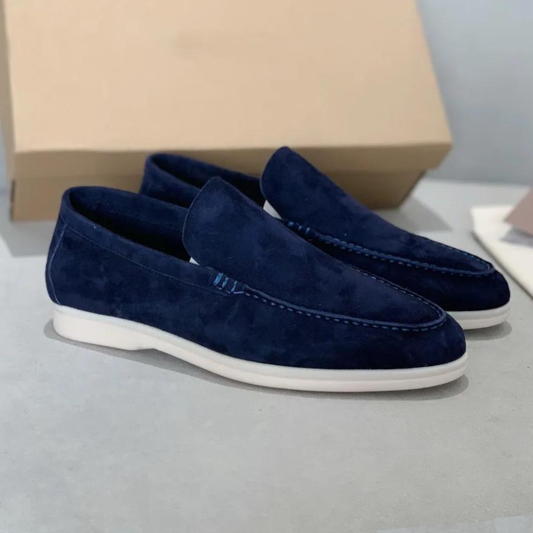 Brandon - Yacht Suede loafers