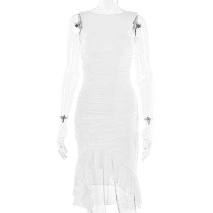 Baylie - Midi dress with frills