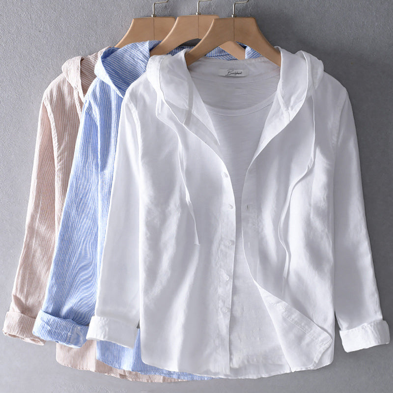 Holley™ - Breathable linen shirt