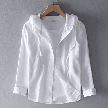 Holley™ - Breathable linen shirt