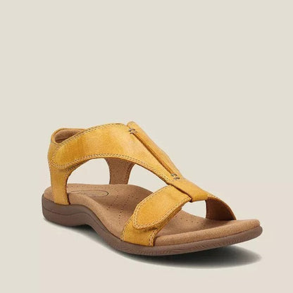 Kahlia - Comfortable orthopaedic leather sandals