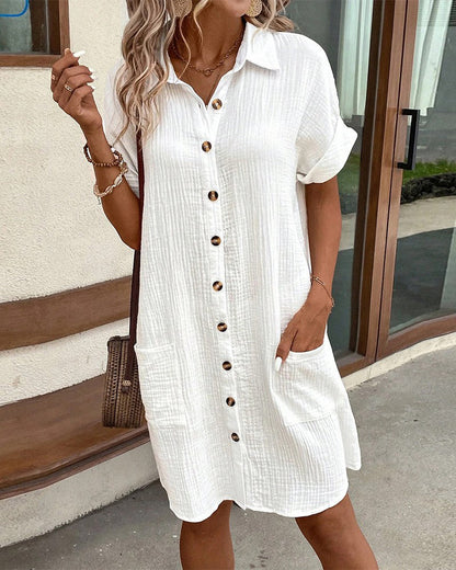 Lesley - Comfortable Shirt Dress