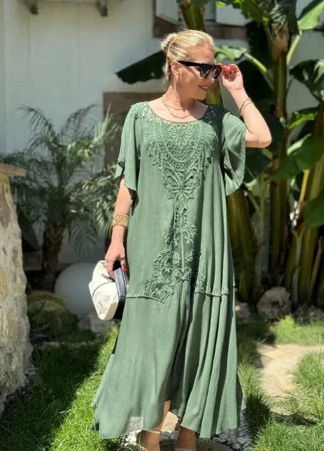 Breann - Embroidered dress